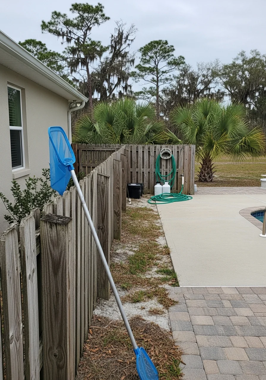 Moore Haven or rural Glades County home with typical agricultural-area landscaping and natural surroundings.